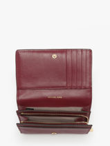 Portefeuille Cuir Michael kors Rouge jet set T5GJ6D9L-vue-porte