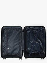 Harde Reiskoffer Victoria Travel Zwart victoria L-vue-porte