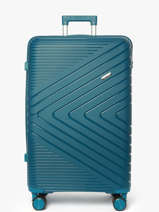 Harde Reiskoffer Victoria Travel Blauw victoria L
