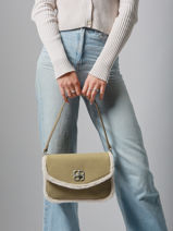 Sac Port paule Sheep David jones Beige sheep CM7753-vue-porte