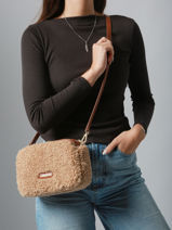 Cross Body Tas Moumoute Lancaster Beige moumoute 22-vue-porte