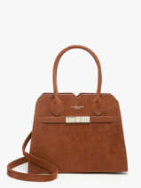 Sac Port Main Velvet Miniprix Marron velvet F7510