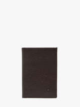 Porte-cartes Madras Cuir Etrier Marron madras EMAD013