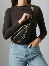 Sac Banane Mila louise Noir lx 23689LX1-vue-porte