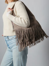 Sac Port paule Rodeo Miniprix Marron rodeo F7516-vue-porte