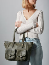 Handtassen Edgy Miniprix Groen edgy 27501-vue-porte