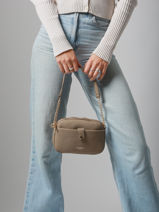 Sac Bandoulire Alpes David jones Beige alpes 1-vue-porte