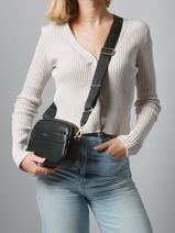 Sac Bandouli�re Dune David jones Marron dune 1-vue-porte
