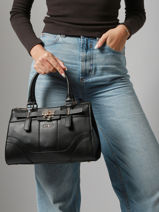 Sac  Main Greyson Guess Noir greyson BG920605-vue-porte