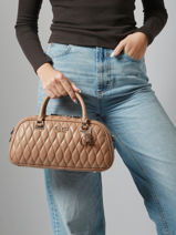 Cross Body Tas Valla Guess Beige valla QG812205-vue-porte