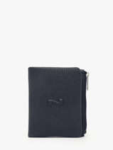 Portefeuille Rallye Cuir Nathan baume Bleu original n 476N