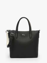 Handtas Anna Lacoste Zwart anna NF5126AA