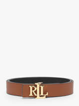 Ceinture Lauren ralph lauren Marron elmswood 12974558