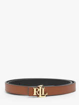 Ceinture Lauren ralph lauren Marron elmswood 12974560