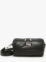 Sac Bandoulire North Cuir Nathan baume Noir north 1