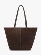Schoudertas Cabas Leder Vanessa bruno Bruin cabas 29V40874