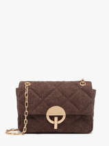 Cross Body Tas Moon Linnen Vanessa bruno Bruin moon 70V40533