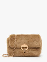 Cross Body Tas Moon Gerecycleerd Polyester Vanessa bruno Beige moon 30V40533