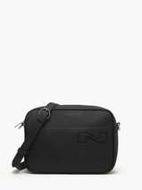 Sac Bandouli�re N City Louvain Cuir Nathan baume Noir n city 7