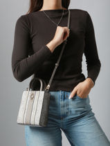 Sac Bandoulire Erenia Guess Gris erenia SO783875-vue-porte
