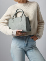 Sac  Main Samba Re Valentino Vert samba re VBS8ZG04-vue-porte