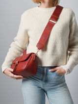 Sac Bandouli�re Samba Re Valentino Rouge samba re VBS8ZG09-vue-porte