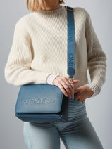 Sac Bandouli�re Foxy Re Valentino Bleu foxy re VBS9EO09-vue-porte