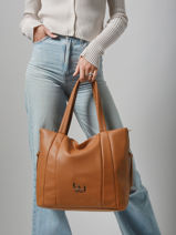 Sac Port paule Libra By byblos Marron libra BS34B04-vue-porte