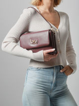 Sac Port paule Amina By byblos Violet amina BS57B02-vue-porte