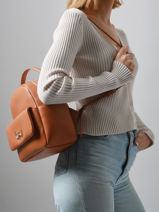 Sac � Dos By byblos Marron amina BS57B03-vue-porte