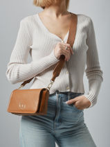 Sac Bandoulire Jane By byblos Marron jane BS51B03-vue-porte