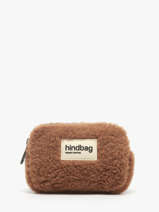 Porte-monnaie Hindbag Marron teddy TE