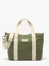 Sac Port� Main Louise Coton Hindbag Vert best seller LOUISE