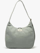 Sac Port� �paule Claire Coton Hindbag Bleu best seller CLAIRE