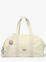 Sac Port� �paule Velours Velours C�tel� Hindbag Beige velours V
