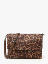 Cross Body Tas Leopard Miniprix Bruin leopard L