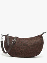 Cross Body Tas Leopard Miniprix Bruin leopard L