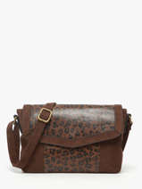 Cross Body Tas Velvet Miniprix Bruin velvet 27582