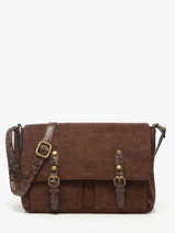 Cross Body Tas Velvet Miniprix Bruin velvet 27581