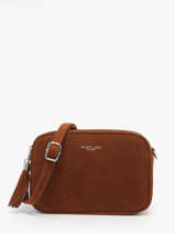 Sac Bandoulire Velvet Miniprix Marron velvet F7511