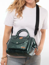 Sac Bandoulire Crossbody M Cabaia Vert crossbody M-vue-porte