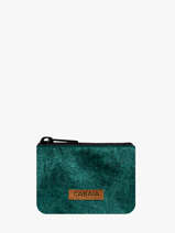 Personaliseerbaar Mini Ritsvak Cabaia Groen pocket 82824