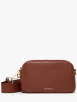 Cross Body Tas Tradition Leder Etrier Bruin tradition ETRA141S