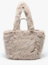 Handtas /schoudertas Synthetisch Bont Miniprix Beige fur A471