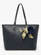 Sac Port paule A4 Grained Miniprix Bleu grained 1