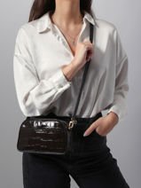 Sac Bandoulire Jet Set Michael kors Marron jet set F5GJ6C5E-vue-porte