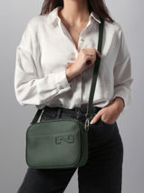 Cross Body Tas N City Leuven Leder Nathan baume Groen n city 7-vue-porte