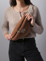 Heuptasje Hindbag Bruin teddy TE-vue-porte