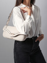 Sac Port paule Dea Guess Blanc dea BG799320-vue-porte