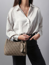 Sac Port Main Brenton Guess Gris brenton LG964805-vue-porte